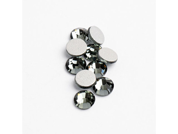 Flat Back Rhinestones ss20 (4.7mm) - Black Diamond (144pcs)