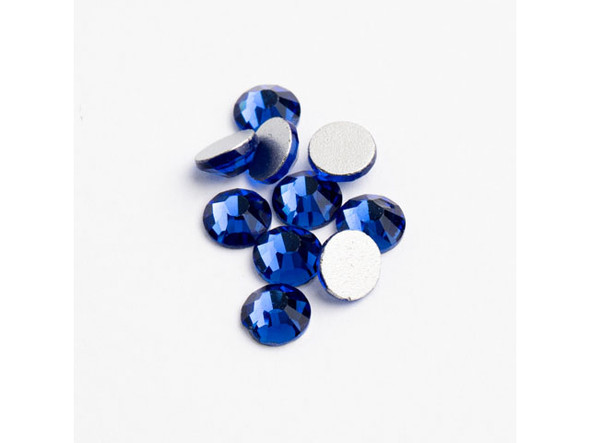 Flat Back Rhinestones ss30 (6.5mm) - Crystal (72pcs) - Rings & Things