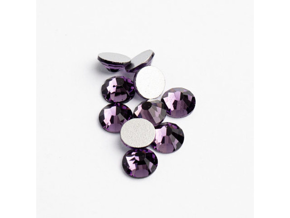 Flat Back Rhinestones ss30 (6.5mm) - Light Violet (72pcs)