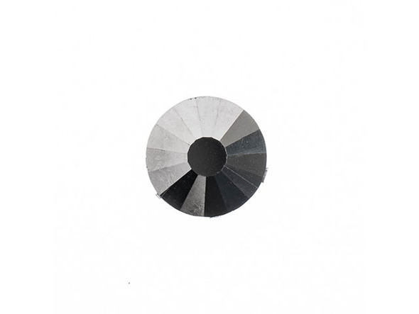 Flat Back Rhinestones ss30 (6.5mm) - Hematite (72pcs)