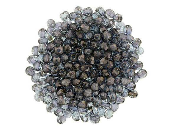 Fire-Polish 2mm : Luster (50pcs)