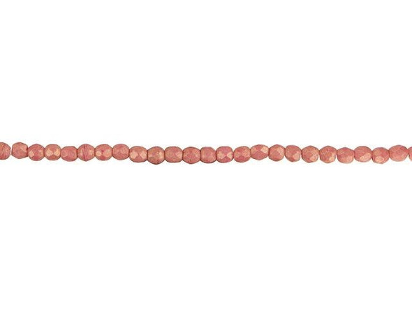 Fire-Polish 2mm : Pacifica - Watermelon (50pcs)