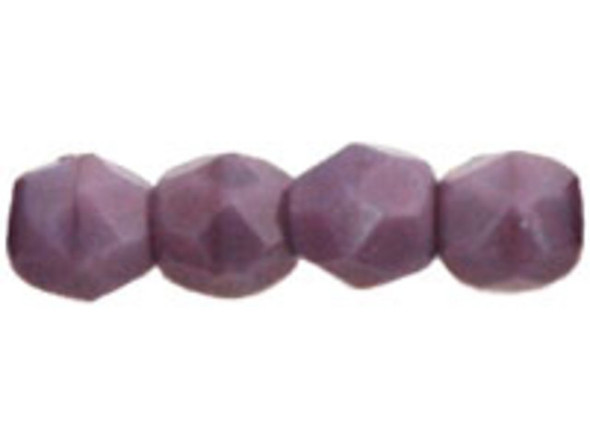 Introducing the mesmerizing Firepolish 3mm Czech glass beads in Opaque Purple by Brand-Starman! Ignite your creativity and let your imagination dance as these captivating beads add a touch of enchantment to your handmade jewelry and craft projects. Delicately crafted with care, these exquisite gems possess a magical allure that effortlessly transforms any creation into a true masterpiece. Unlock the power of artistic expression and indulge in the beauty of these radiant Firepolish beads, awash in a velvety and regal Opaque Purple hue. Elevate your DIY jewelry and crafts to new heights with these 50pcs of pure enchantment, radiating joy and inspiring unlimited possibilities, one bead at a time.