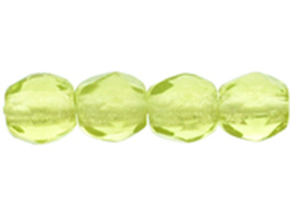 Fire-Polish 3mm : Olivine (50pcs)