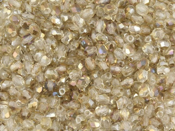 Fire-Polish 3mm : Twilight - Crystal (50pcs)