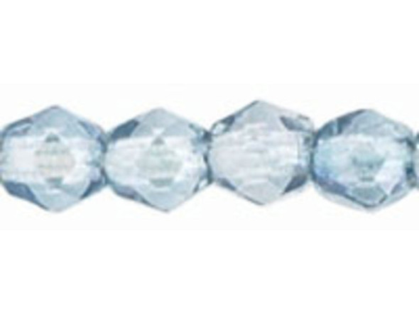 Get ready to add a touch of ethereal elegance to your handmade jewelry creations with these Czech Fire-Polish Beads in 3mm Light Blue Luster. Crafted from transparent light blue Czech glass, these faceted round beads are coated with a soft silvery shine that effortlessly catches the light. Whether you use them as spacer beads or incorporate them into delicate multi-strand designs, these beads will lend a captivating glow to your creations. With approximately 50 beads per strand, these beads offer endless possibilities for your next DIY jewelry masterpiece. Embrace their handmade charm and let your creativity shine!