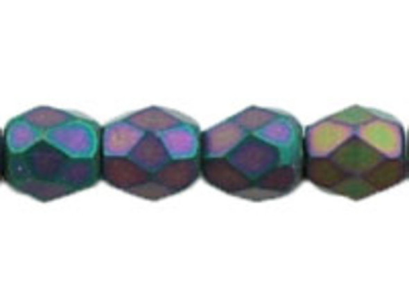 Discover the breathtaking beauty of these Matte Iris Purple Fire-Polish Beads by Starman. Immerse yourself in a world of vibrant colors as the shimmering hues of purple, bronze, and teal dance across these exquisite Czech glass beads. With a tiny 3mm size, they offer endless possibilities for your handmade jewelry creations. Whether you're crafting a multi-stranded bracelet, a stunning necklace, or a pair of elegant chandelier earrings, these faceted beads will infuse your designs with a dazzling brilliance. Unleash your artistic vision and let these beads transform your jewelry into wearable works of art.