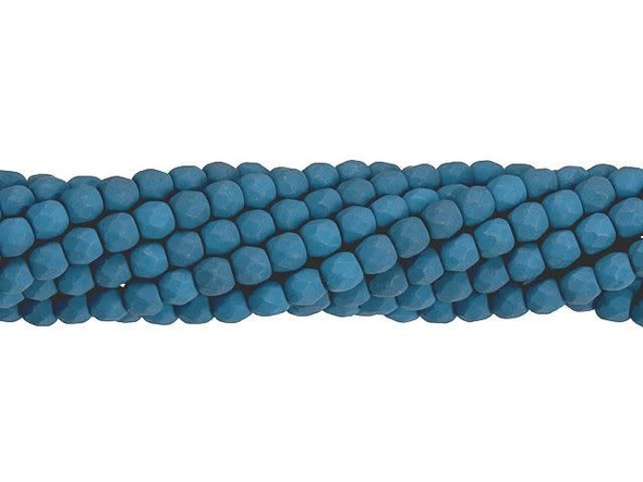 Fire-Polish 3mm : Saturated Navy (50pcs)