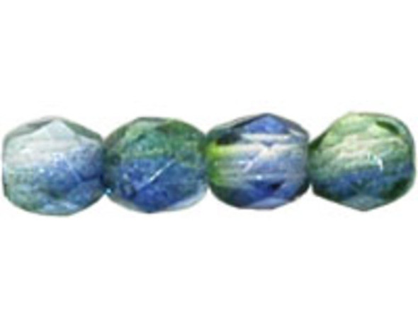 Bring a burst of vibrant colors to your handmade jewelry creations with Brand-Starman's Fire-Polish 3mm beads in the mesmerizing Blueberry/Green Tea dual coating. Crafted with love and artistry, these Czech glass beads are a dream come true for any DIY enthusiast. With their sparkling shine and dual-coated design, these beads exude an air of elegance and sophistication. Let your imagination run wild as you explore endless possibilities to create breathtaking pieces that will make hearts skip a beat. Make a statement and ignite the fire of creativity in your jewelry collection with Brand-Starman's Fire-Polish 3mm beads - the perfect touch to add a touch of magic to your craft.