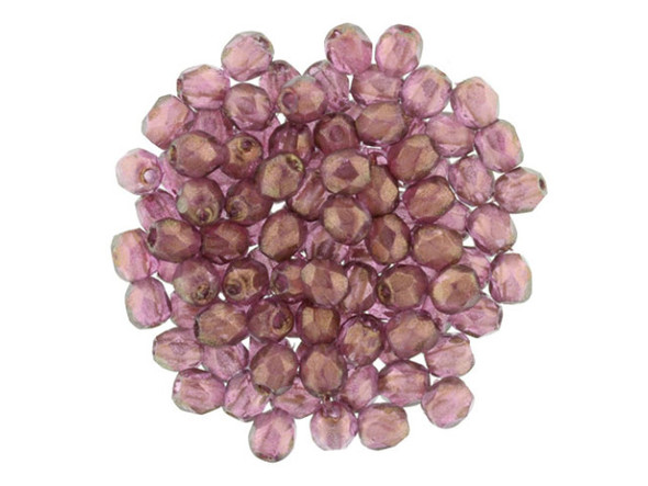 Fire-Polish 3mm : Halo - Cherub (50pcs)