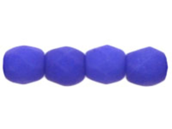 Add a touch of sparkling color and brilliance to your jewelry designs with these Czech Glass 3mm Neon Blue Fire-Polish Beads by Starman. Crafted with care and faceted for extra shimmer, these round beads are the perfect ingredient for creating small touches of shining style within your handmade jewelry. Whether you're designing a multi-stranded bracelet or necklace, or adding a touch of elegance to a pair of chandelier earrings, these versatile beads will elevate your creations to a whole new level. Dare to dazzle with these beads that will bring your artistic vision to life.