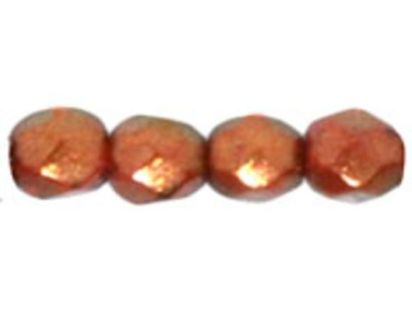 Fire-Polish 3mm : Halo - Cardinal (50pcs)