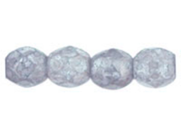 Fire-Polish 3mm : Luster - Stone Gray (50pcs)