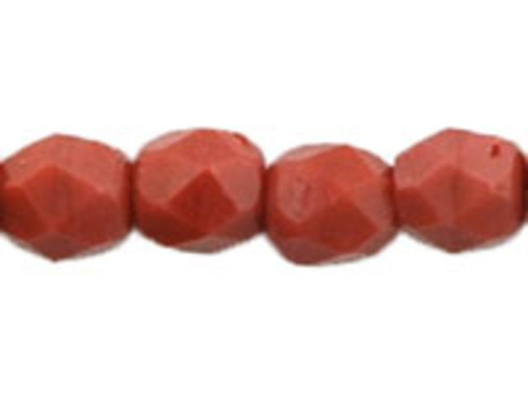 Add a fiery touch to your handmade jewelry creations with these Czech Glass 3mm Burnt Umber Fire-Polish Bead Strands by Starman. The rich terracotta red color of these round beads is sure to catch eyes and spark imaginations. With their versatile 3mm size, you can easily incorporate these beads into any design, whether it's a multi-stranded bracelet, a dazzling necklace, or a stunning pair of chandelier earrings. The faceted finish adds an extra touch of brilliance, ensuring that your jewelry creations are truly captivating. Crafted from high-quality Czech glass, these beads are guaranteed to bring a touch of sparkling color to all your jewelry designs. Let your creativity soar with these exquisite beads from Starman.