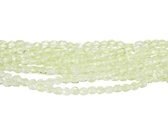 Add a burst of sunshine to your jewelry designs with these mesmerizing Hurricane Glass Citrus Fire-Polish Beads. Crafted from the finest Czech glass, these round beads boast a delicate 3mm size, allowing for endless creative opportunities. The vibrant pale lemon yellow hue evokes a sense of warmth and positivity, perfect for adding a pop of color to your handmade jewelry. Each bead is meticulously faceted, capturing and reflecting light with every movement. Whether you're creating a captivating bracelet, a dazzling necklace, or a pair of stunning chandelier earrings, these beads will effortlessly elevate your designs to new levels of brilliance and beauty. Embrace the joy of crafting with this exquisite strand by Starman and ignite your creativity today.