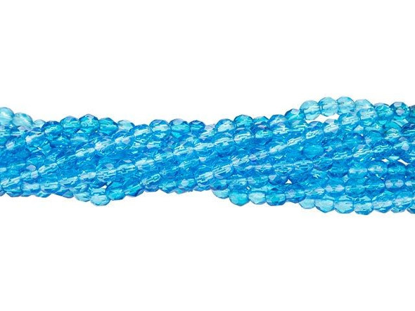 Transform your jewelry designs into mesmerizing works of art with these Czech Glass 3mm Hurricane Glass beads. Immerse yourself in the beauty of summery ocean blue color as you create stunning bracelets, necklaces, or statement earrings. Made from the finest Czech glass, these round beads are faceted for extra brilliance, adding a touch of sparkling color to your handmade pieces. Let your creativity flow with the versatile 3mm size, and capture the essence of a summer river in your designs. Elevate your craftsmanship with these enchanting beads from Starman and make a statement that resonates with every admirer.