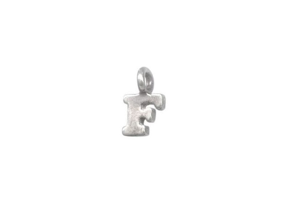 B & B Benbassat Sterling Silver Alphabet Letter Charm, F (Each)