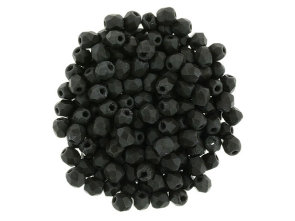 Fire-Polish 3mm : Matte - Wild Raisin (50pcs)