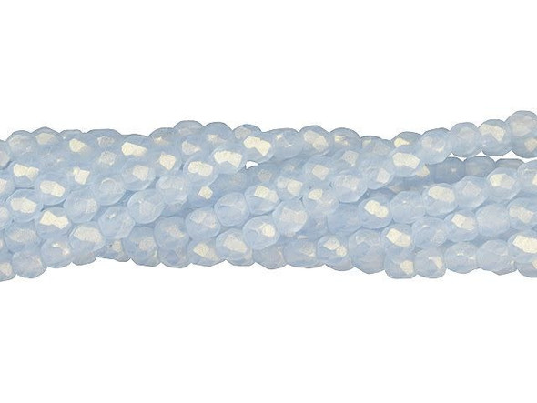 Add a touch of sparkling color to your jewelry designs with these 3mm Sueded Gold Sapphire Fire-Polish Bead Strands by Starman. Made from high-quality Czech glass, these round beads are faceted for extra brilliance. Whether you're creating a multi-stranded bracelet, a stunning necklace, or a pair of chandelier earrings, these versatile beads will bring small touches of shining style to your handmade creations. With approximately 50 beads per strand, you'll have all the dazzling components you need to make your jewelry designs truly stand out. Elevate your craft with these exquisite fire-polished beads and let your imagination shine.