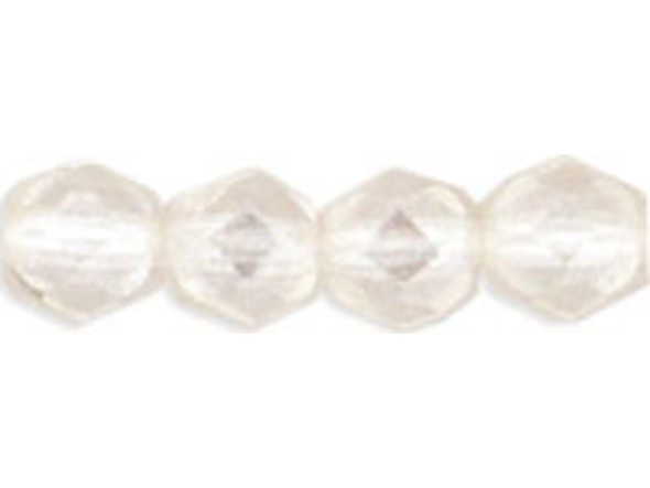 Looking for a little something extra to make your handmade jewelry designs shine? Look no further than these 3mm fire-polished crystal luster beads from Starman. The luster coating on these clear glass beads adds a mesmerizing silvery glow to their perfectly faceted surfaces. These beads are incredibly versatile and will add a touch of elegance to any creation.