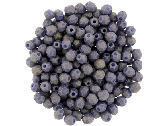 Fire-Polish 3mm : Pacifica - Elderberry (50pcs)