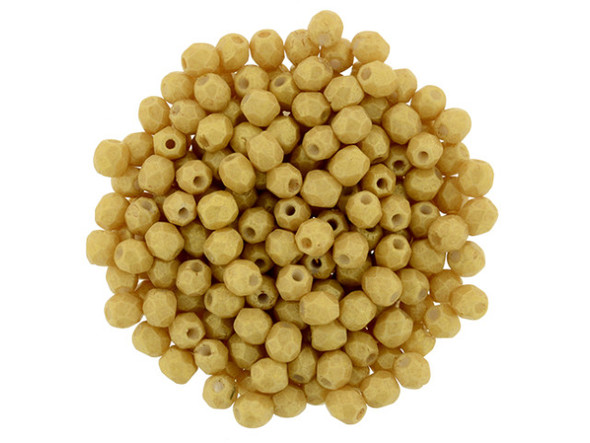 Fire-Polish 3mm : Pacifica - Ginger (50pcs)