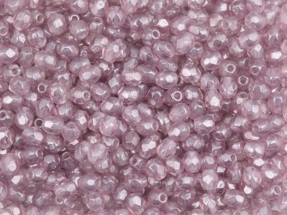Tiny Baby Pink Seed Beads, 3mm Glass Czech Beads for Jewelry Making, Beaded  Necklace, Dainty Jewelry 