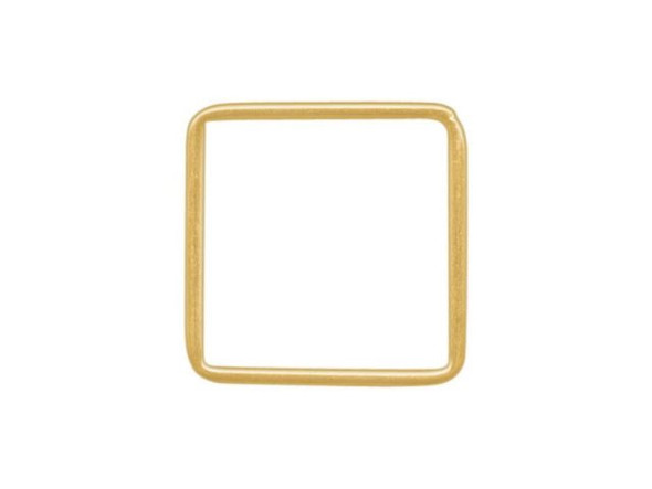 12kt Gold-Filled Jewelry Link, Square, 15mm (Each)