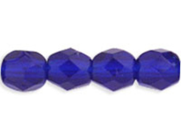 Add a touch of royal elegance to your jewelry creations with these mesmerizing Czech Fire-Polish Beads in Cobalt. With their deep blue color and stunning brilliance, these 4mm round beads are perfect for designing multi-stranded masterpieces. Get creative with different color schemes and textures, and unleash your inner artist. Whether you're looking to craft delicate designs with seed beads or make a bold statement with sterling silver spacer bars, these beads will elevate your jewelry to a whole new level. Handmade with love, each strand of these beads includes approximately 50 beads, ensuring that your creations are truly unique. Say goodbye to ordinary and embrace the extraordinary with these captivating Czech Fire-Polish Beads.