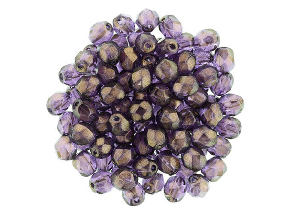 Fire-Polish 4mm : Halo - Regal (50pcs)