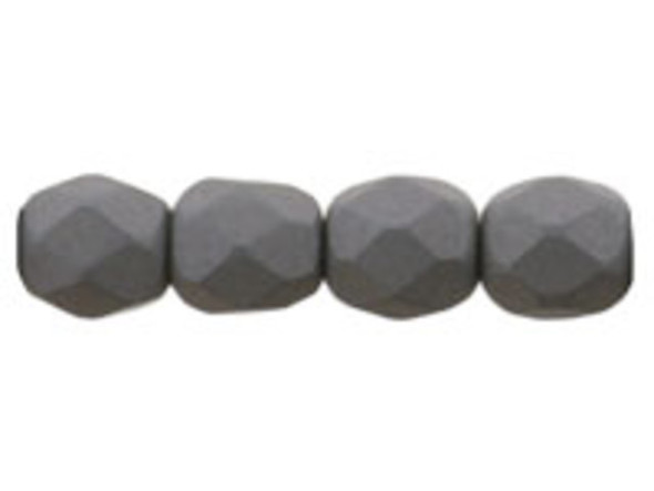 Ignite your creativity with the Fire-Polish 4mm beads in Saturated Gray. These Czech glass gems from Brand-Starman are a must-have for any DIY jewelry enthusiast. With their bold, saturated color and stunning glossy finish, these beads will add a touch of sophistication to your handmade creations. Let your imagination run wild as you string together these exquisite glass beads into bracelets, necklaces, or earrings that will leave a lasting impression. Transform your jewelry designs into wearable works of art with the Fire-Polish 4mm beads in Saturated Gray.