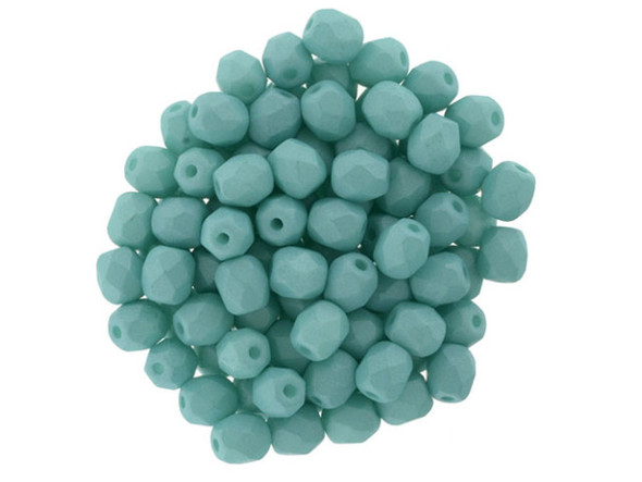 Dive into a sea of creativity with these mesmerizing Czech Glass 4mm Saturated Teal Fire-Polish Beads by Starman. Like droplets of pure ocean, these beads will add a captivating splash of color to your handmade jewelry designs. With their round shape and diamond-shaped facets, they sparkle and shimmer as they catch the light, creating a dazzling effect. Whether you use them as stunning accents in earrings or elegant spacers between larger beads, these versatile gems will elevate your craft to new depths of beauty. Let your imagination run wild and bring a touch of the sea to all your craft projects.