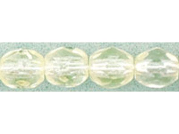Add a touch of brilliance to your handmade jewelry creations with these mesmerizing Czech Fire-Polish Beads. Measuring at a tiny 4mm, these round transparent beads are expertly faceted, creating a stunning pale yellow-green hue that catches the light effortlessly. Whether you're designing trendy multi-stranded bracelets or intricate earrings, these beads are sure to make your creations stand out. Mix them with colorful seed beads for a truly mesmerizing result. Crafted with care by Starman, these handmade beads offer a touch of uniqueness, as no two strands are exactly alike. With approximately 50 beads per strand, you'll have enough to let your creativity soar. Don't miss out on the opportunity to add a dash of brilliance to your next DIY jewelry project. Get your hands on these Czech Fire-Polish Beads today and watch your designs come to life!