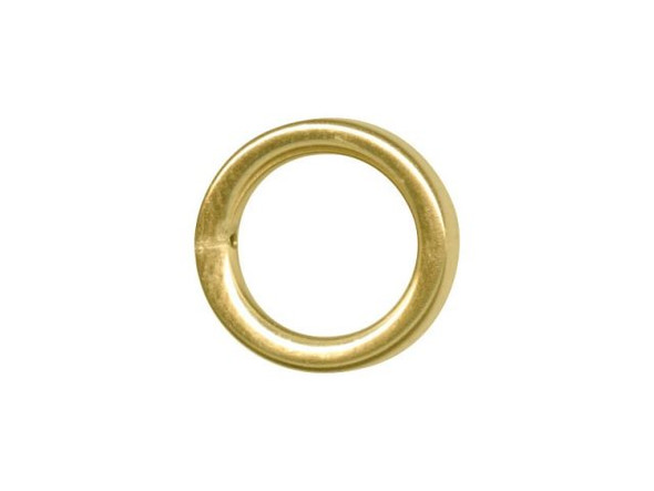 12kt Gold-Filled Jewelry Link, Round, 13mm (Each)