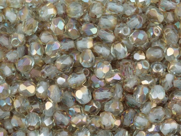 Fire-Polish 4mm : Alexandrite - Celsian (50pcs)