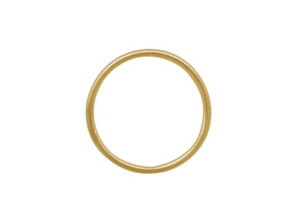 12kt Gold-Filled Jewelry Link, Round, 14mm (Each)