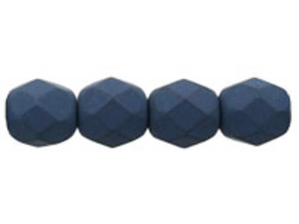 Fire-Polish 6mm : Saturated Navy (25pcs)