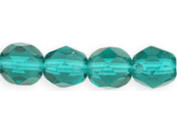 Fire-Polish 6mm : Emerald (25pcs)