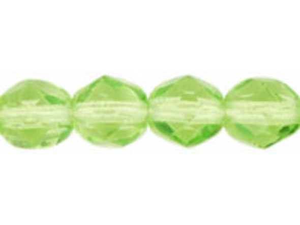 Fire-Polish 6mm : Lime Green (25pcs)