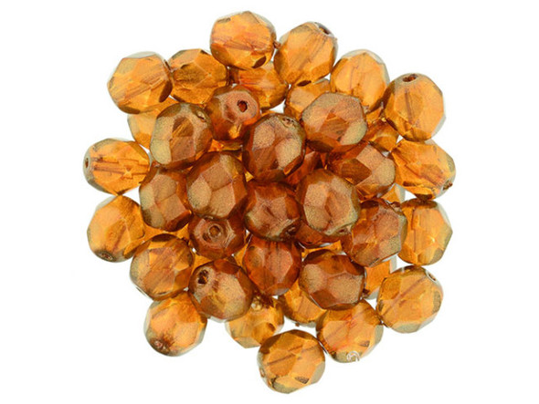 Fire-Polish 6mm : Halo - Sandalwood (25pcs)