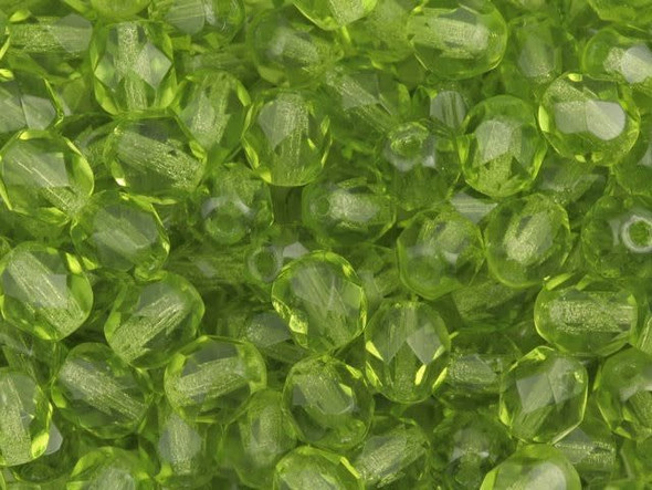 Fire-Polish 6mm : Olivine (25pcs)