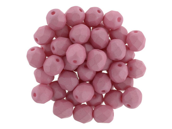 Discover the stunning allure of the Firepolish 6mm beads in Saturated Pink by Brand-Starman. These exquisite Czech glass beads will breathe life into your jewelry and craft creations, adding a touch of feminine elegance and grace. Each bead boasts a vibrant, saturated pink hue that captures the essence of passion and romance. Experience the brilliance and radiance of these beads as they shimmer and sparkle, reflecting light in the most captivating way. Embrace your artistic spirit and let these mesmerizing beads ignite your imagination, turning your handmade masterpieces into true works of art. Elevate your designs with the unmatched beauty and quality of Brand-Starman's Firepolish 6mm beads.
