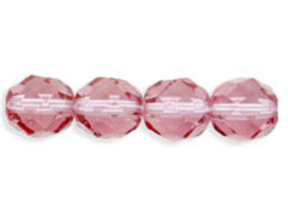 Fire-Polish 6mm : French Rose (25pcs)