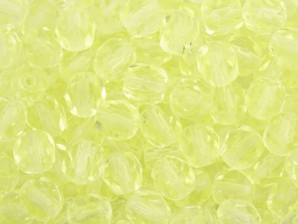 Fire-Polish 6mm : Jonquil (25pcs)