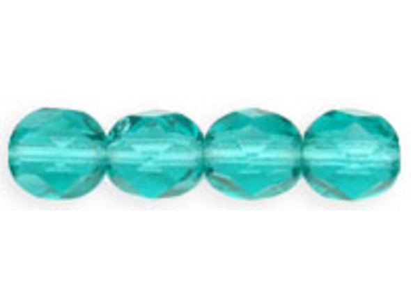 Fire-Polish 6mm : Lt Teal (25pcs)