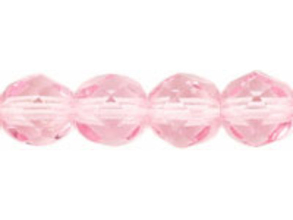 Fire-Polish 6mm : Pink (25pcs)