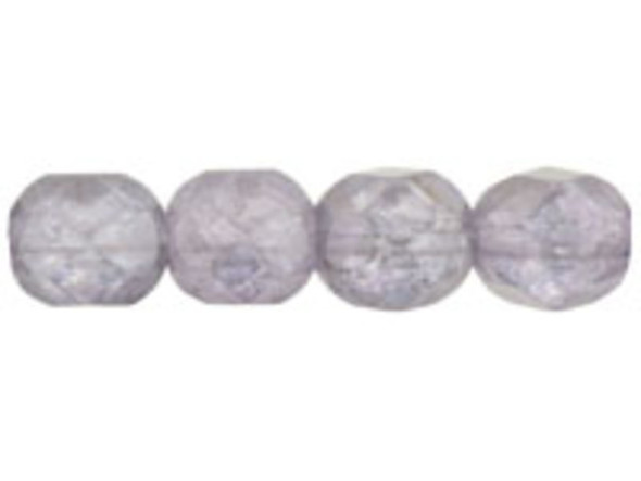 Fire-Polish 6mm : Luster - Stone Gray (25pcs)