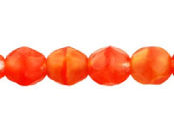 Introducing the captivating Firepolish 6mm beads in the enchanting color combination of Hyacinth and Crystal Coral by Brand-Starman. Crafted with precision from high-quality Czech glass, these beads are the essential building blocks for your mesmerizing handmade jewelry and DIY craft creations. With their vibrant hues that reflect the warmth of a summer sunset, these Firepolish beads will infuse your designs with an irresistible allure. Elevate your artistic vision and let your imagination soar with this exquisite selection.