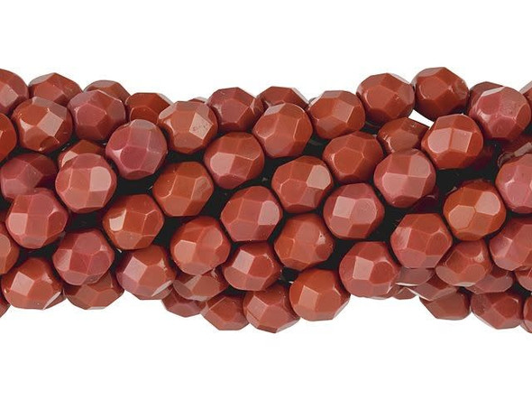 Fire-Polish 6mm : Burnt Umber (25pcs)