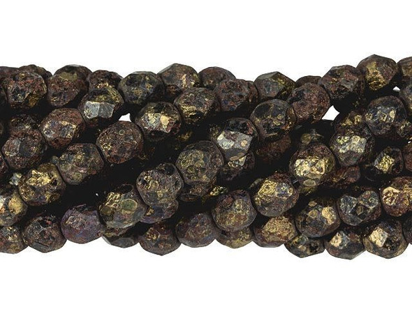 Looking to add a touch of timeless elegance to your jewelry designs? Look no further than these exquisite Czech glass 6mm Jet - Stone Copper Picasso Fire-Polish Bead Strands by Starman. Each bead is meticulously crafted with small facets that shimmer and sparkle as they catch the light, adding a touch of enchantment to any piece. Whether you're creating a necklace, bracelet, or earrings, these versatile beads are the perfect choice to elevate your style. Let your imagination run wild and create stunning jewelry designs that are sure to turn heads. Trust in the quality and beauty of Starman beads to bring your artistic visions to life.